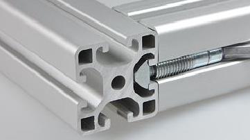 aluminium extrusion connector no drilling