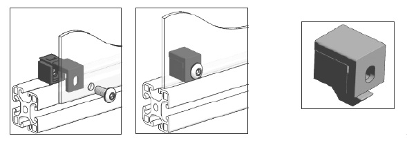 aluminium extrusion panel uniblock